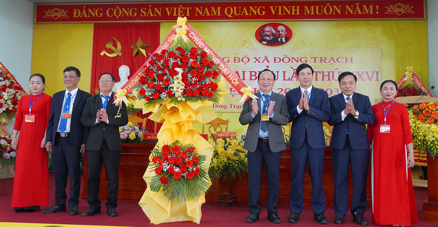 Đại hội Đảng bộ xã Đồng Trạch lần thứ XXVI, nhiệm kỳ 2025-2030