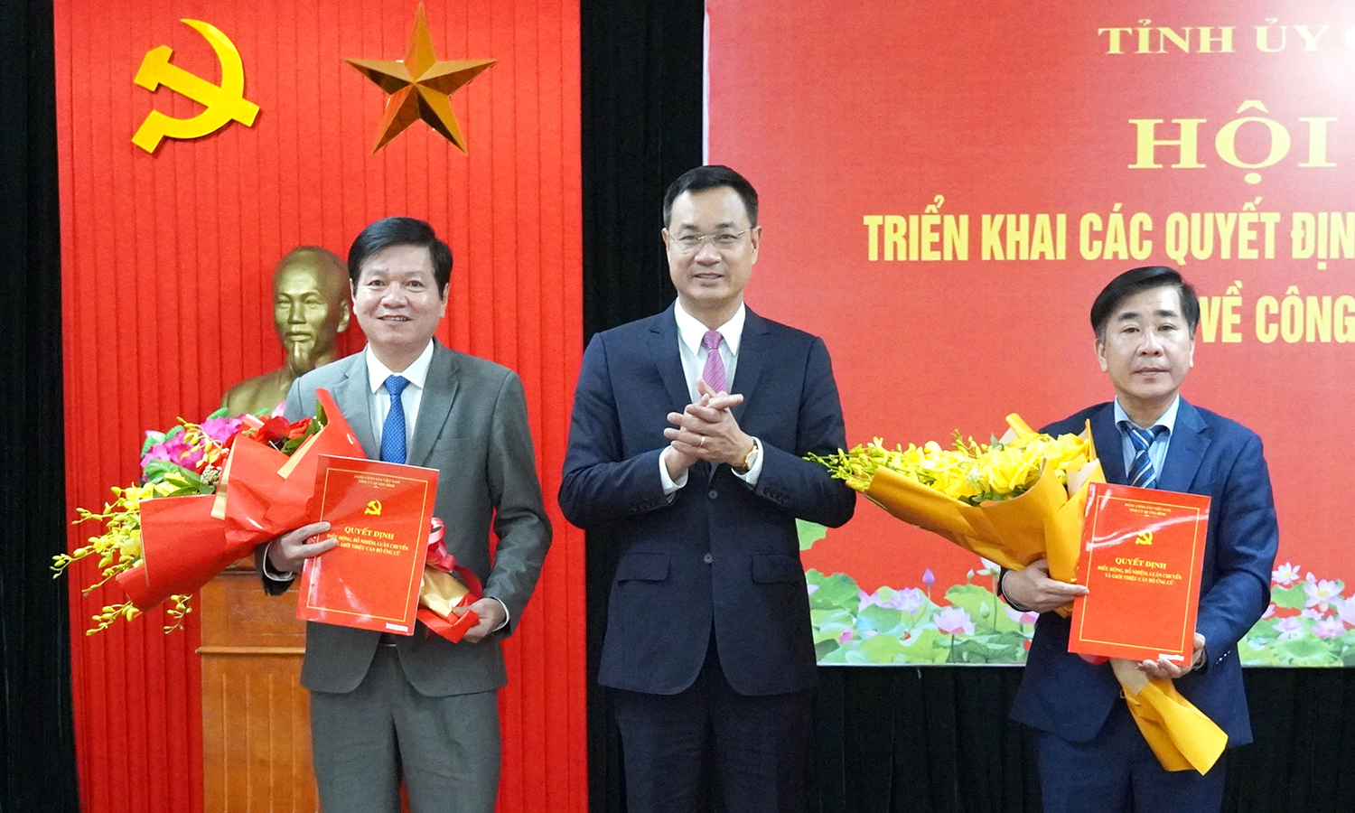 Triển khai các quyết định về công tác cán bộ tại Ủy ban MTTQVN tỉnh