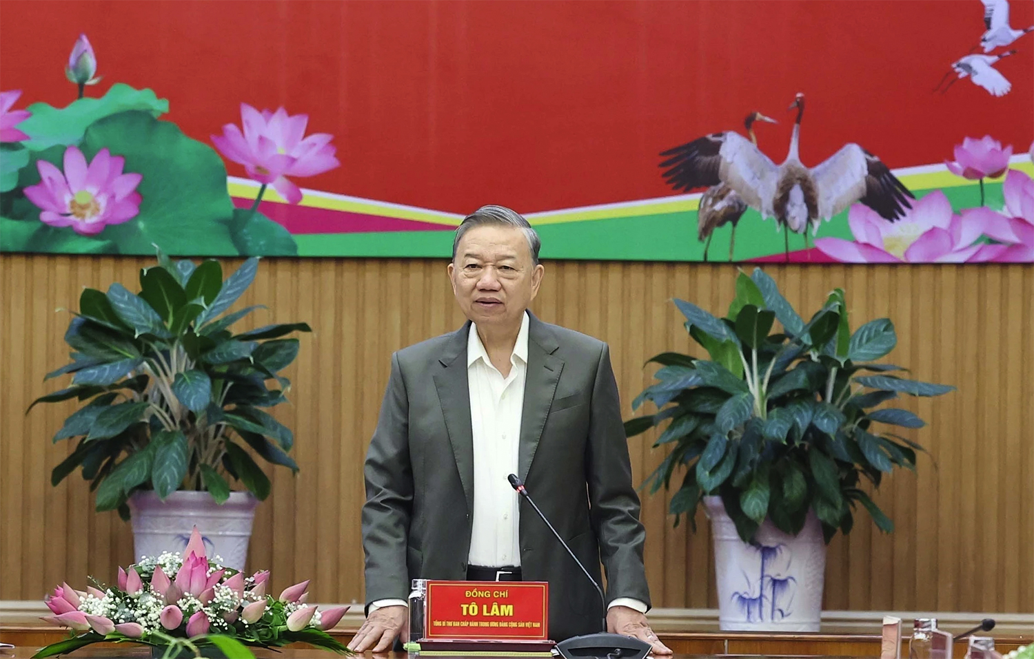 Tổng Bí thư Tô Lâm. (Ảnh: Thống Nhất/TTXVN)