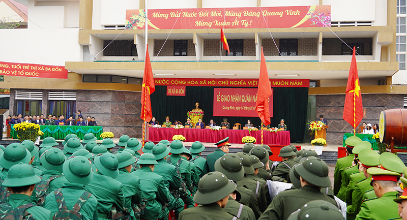 Quang cảnh buổi lễ.