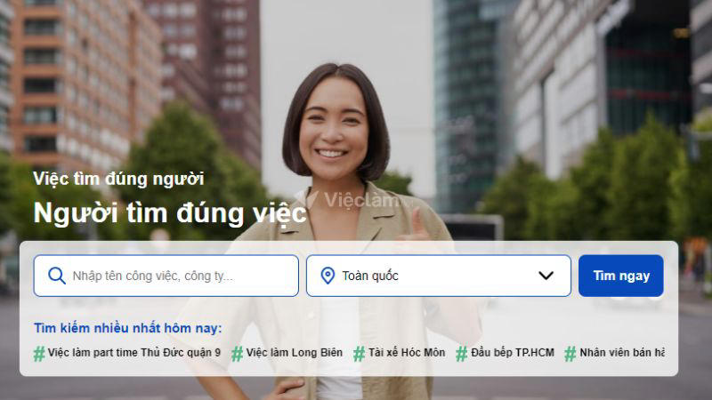 Vieclam.net-Giải pháp giúp tìm kiếm và tuyển dụng nhân viên dễ dàng hơn