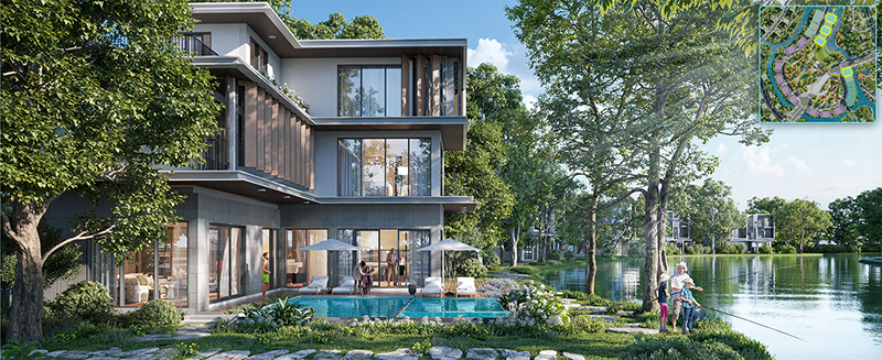 Phối cảnh Biệt Thự Eco Retreat