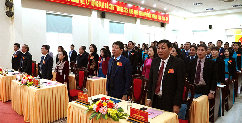 Các đại biểu dự đại hội.
