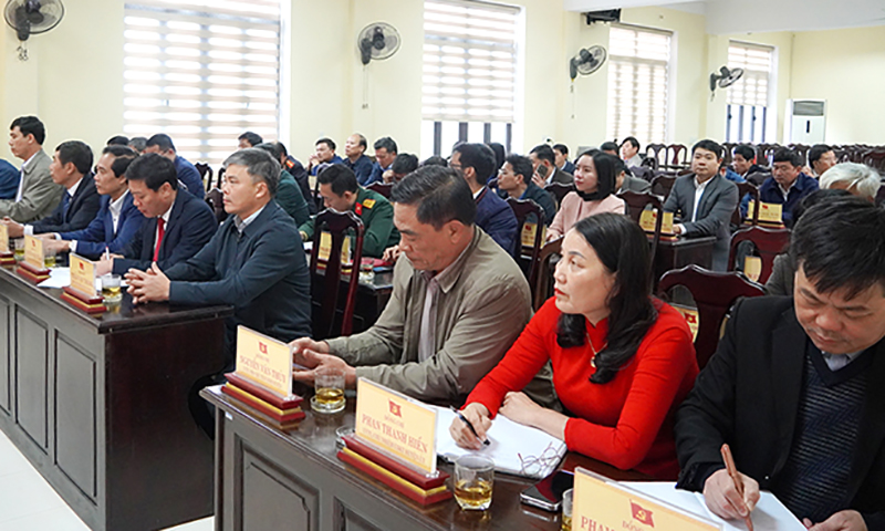 Các đại biểu tham dự hội nghị.