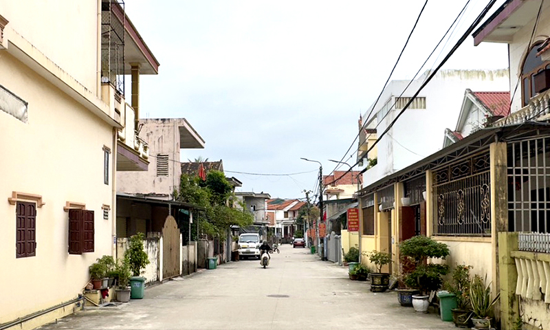 TP. Đồng Hới: Công nhận 10 khu dân cư đạt nông thôn mới kiểu mẫu