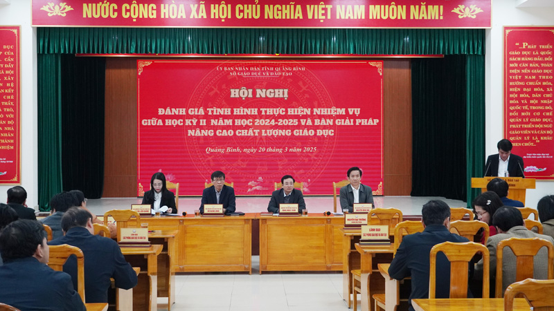 Sở Giáo dục-Đào tạo bàn giải pháp nâng cao chất lượng giáo dục