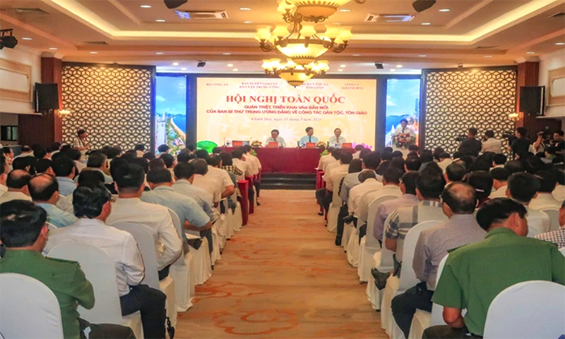 Quán triệt, triển khai một số văn bản mới của Ban Bí thư về công tác dân tộc, tôn giáo