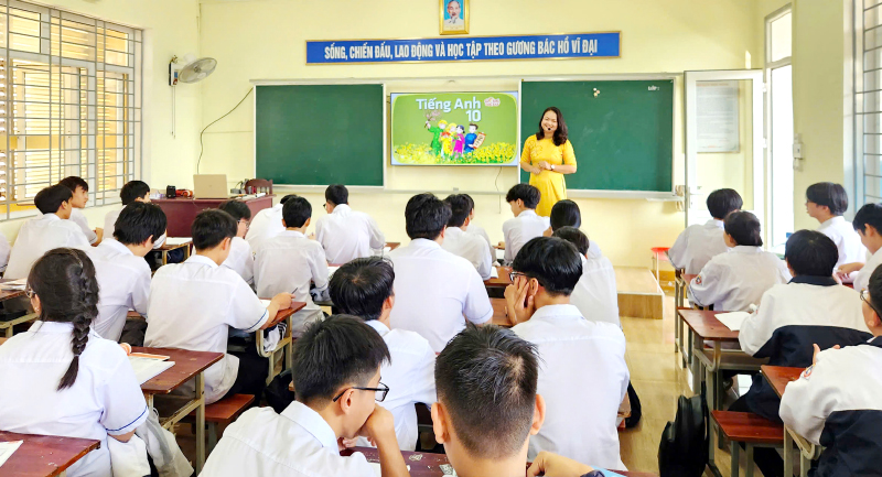 Các trường học trên địa bàn tỉnh ứng dụng chuyển đổi số, nâng cao chất lượng dạy học.