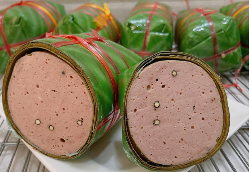 Chả bò Bà Tâm có hương vị đặc trưng ngon khó cưỡng 