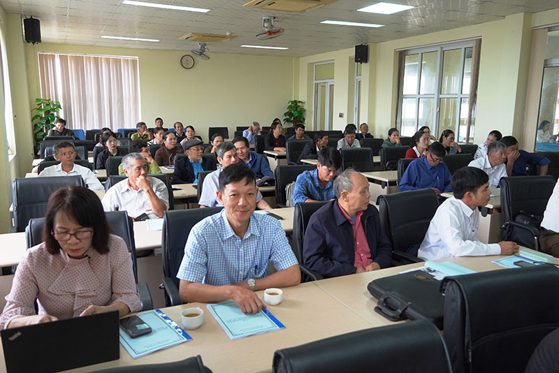 Quang cảnh lớp tập huấn