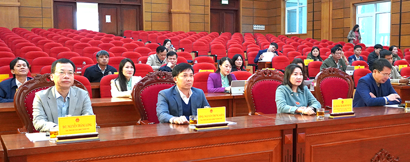Các đại biểu dự kỳ họp.