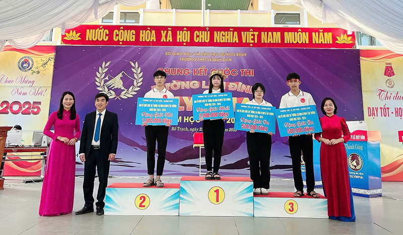 Các sân chơi trí tuệ được Trường THPT Lê Quý Đôn quan tâm tổ chức.