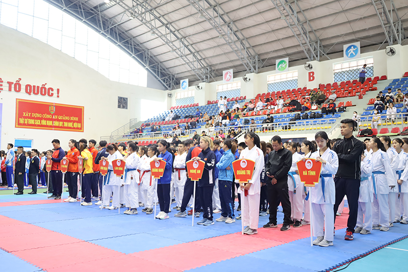 Giải đấu quy tụ hơn 370 VĐV đến từ 17 đoàn các tỉnh, thành phố trong khu vực tham gia.