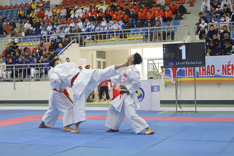 Giải vô địch quốc gia Karate khu vực miền Trung-Tây Nguyên năm 2025 tổ chức tại Quảng Bình. 