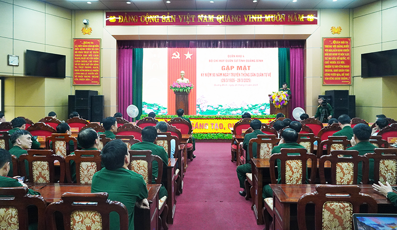 Quang cảnh buổi gặp mặt.