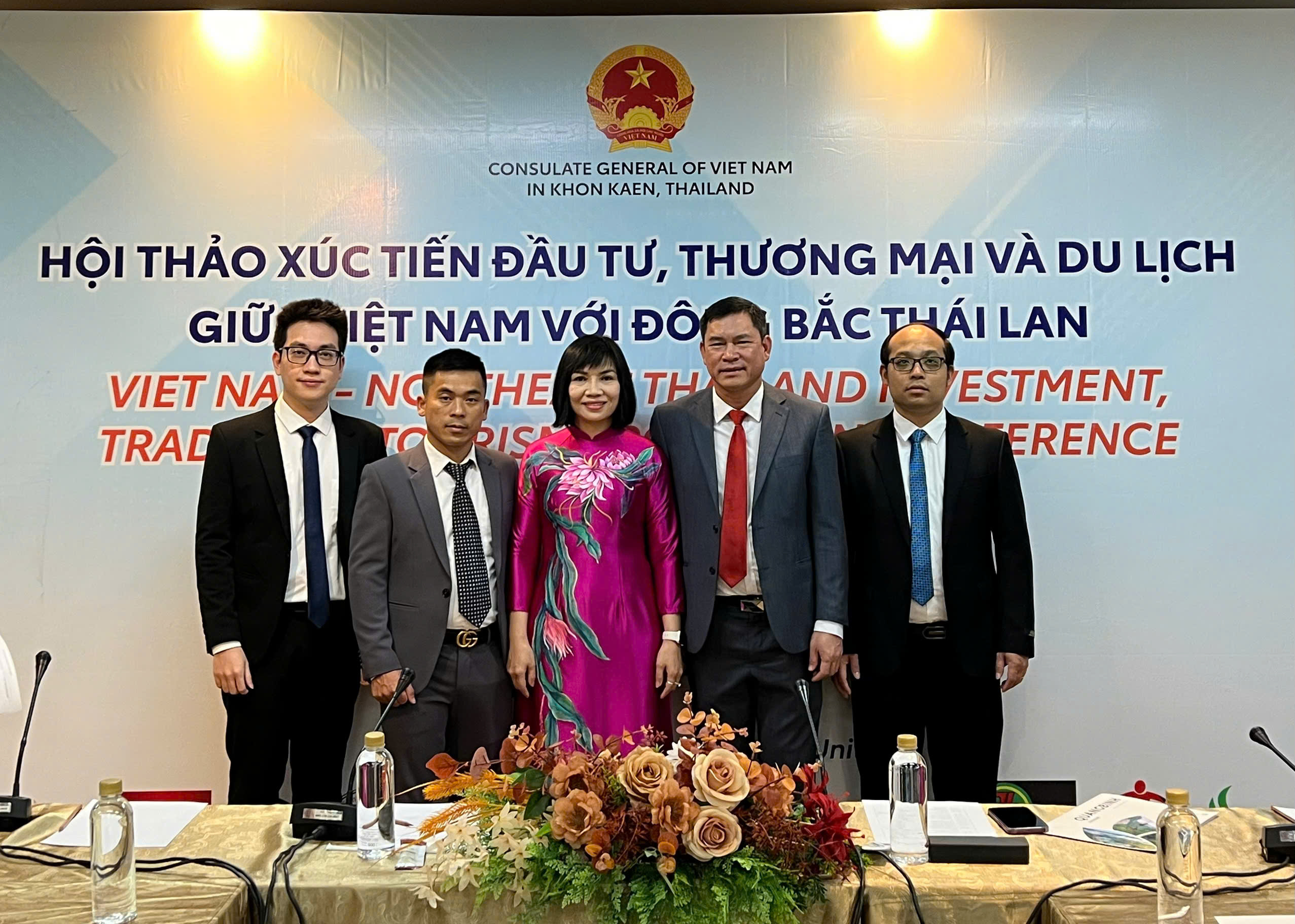 Đoàn công tác tỉnh Quảng Bình tham dự Hội thảo xúc tiến đầu tư, thương mại, du lịch giữa các tỉnh Đông Bắc Thái Lan và Việt Nam.