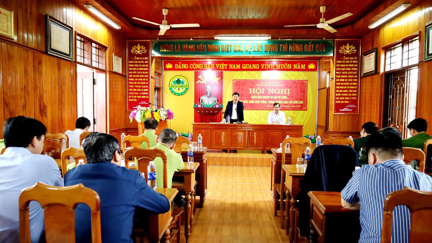 Bám sát phương châm "bốn tại chỗ" trong phòng cháy, chữa cháy rừng