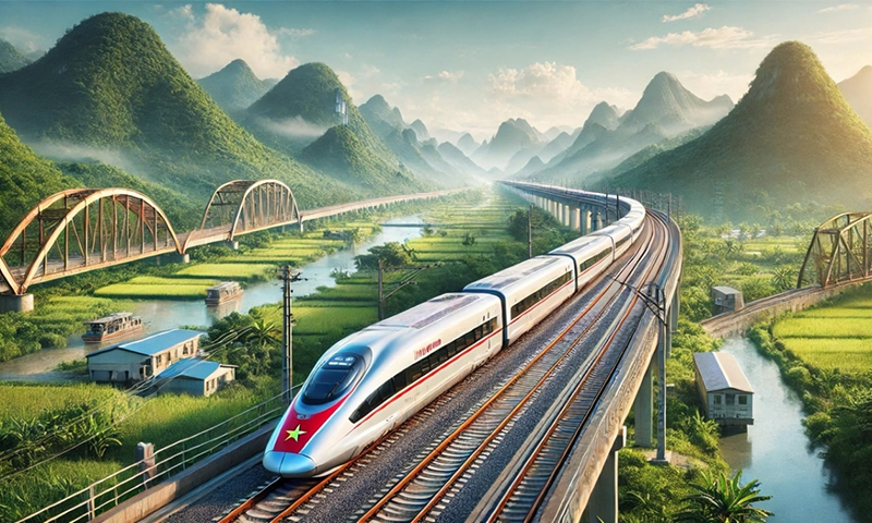 Dự án xây dựng đường sắt tốc độ cao Bắc-Nam có thể khởi công năm 2026