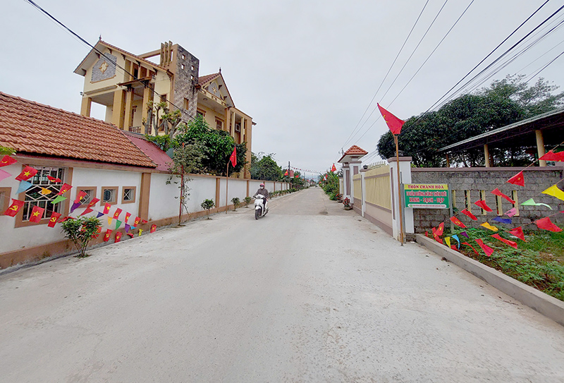 Xây dựng nông thôn mới sau sáp nhập