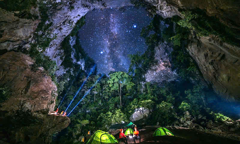 Phong Nha-Kẻ Bàng được đánh giá là điểm đến hàng đầu cho du lịch mạo hiểm
