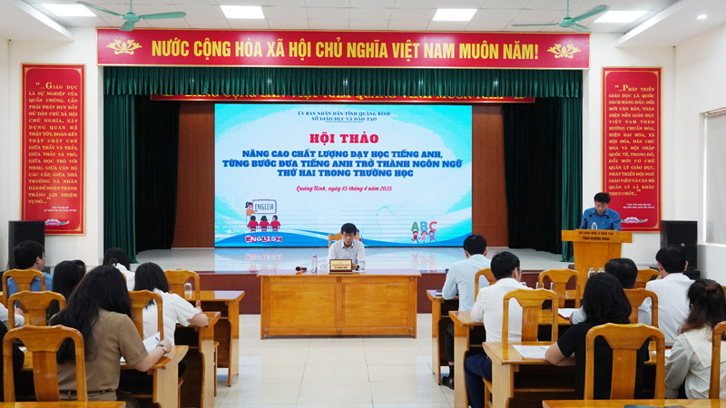 Nâng cao chất lượng dạy học tiếng Anh trong trường học