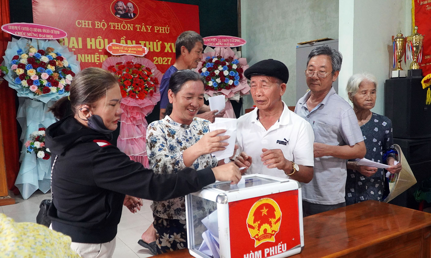 Chung lòng vì mục tiêu phát triển