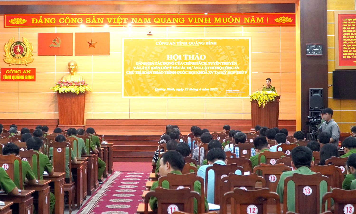 Đánh giá tác động và lấy ý kiến về các dự án luật do Bộ Công an chủ trì, soạn thảo