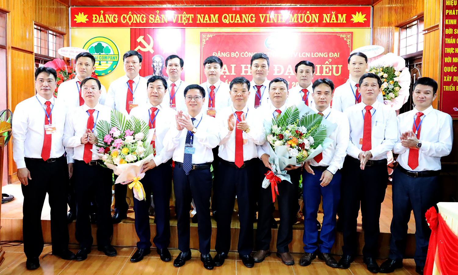 Đại hội đại biểu Đảng bộ Công ty TNHH MTV LCN Long Đại