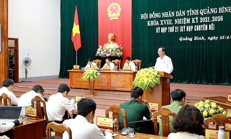 Nghị quyết về chủ trương sắp xếp tỉnh Quảng Bình và tỉnh Quảng Trị
