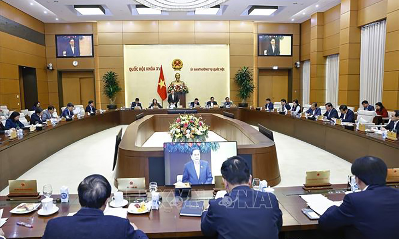 Quang cảnh phiên họp. Ảnh: Doãn Tấn/TTXVN