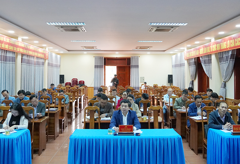 Các đại biểu dự hội nghị.