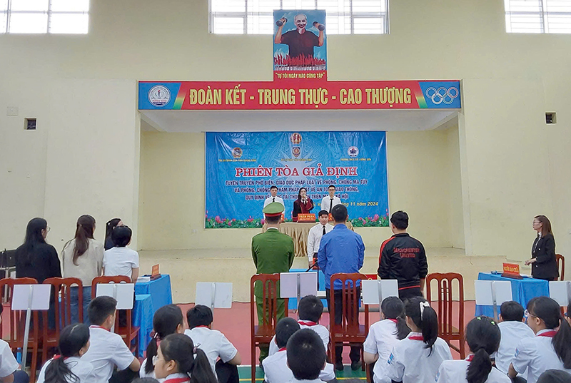 Đa dạng hóa hình thức phổ biến, giúp nhiều người dân, học sinh tiếp cận pháp luật tốt hơn.