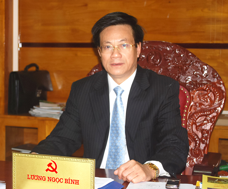 Ông Lương Ngọc Bính, nguyên Ủy viên Trung ương Đảng, nguyên Bí thư Tỉnh ủy, nguyên Chủ tịch HĐND tỉnh Quảng Bình.