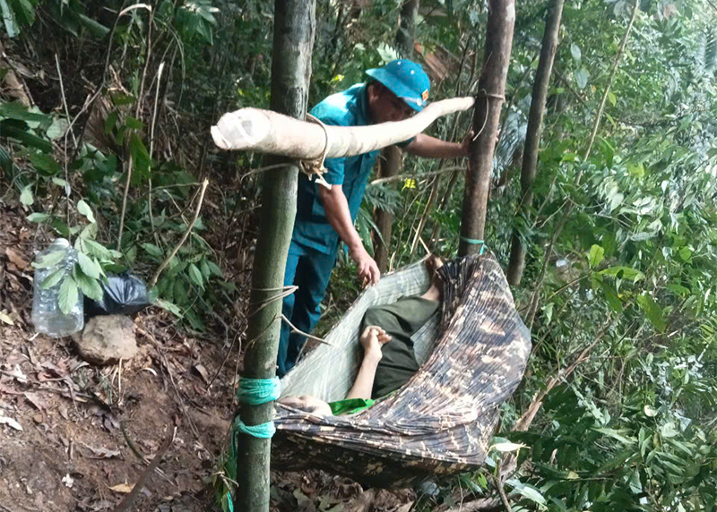 Hiện trường vụ việc.