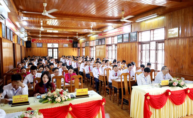 Các đại biểu tham dự tại đại hội