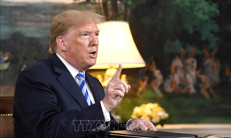 Tổng thống Mỹ Donald Trump. Ảnh: AFP/TTXVN