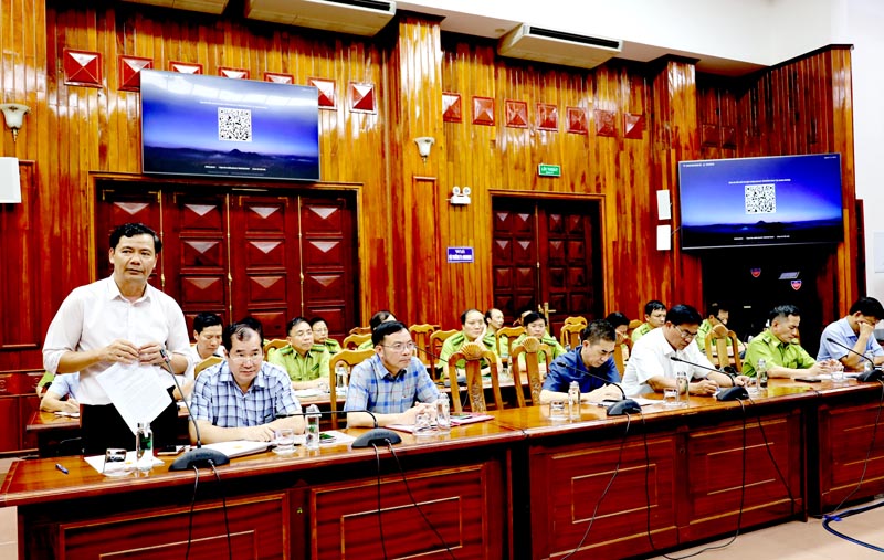 Các đại biểu thảo luận, đóng góp ý kiến tại hội nghị.