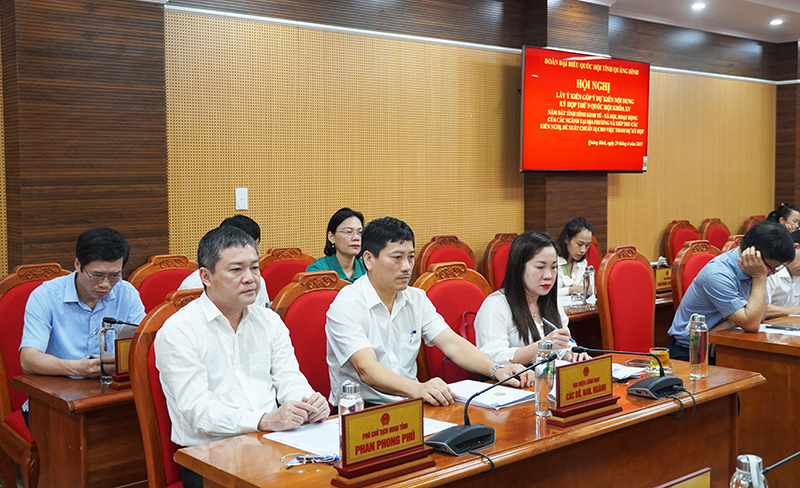 Các đại biểu tham dự hội nghị.
