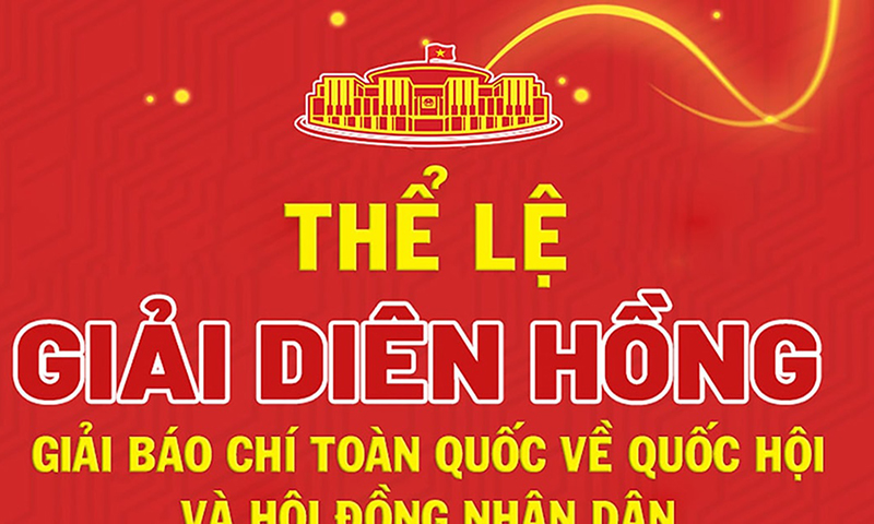 Thể lệ giải báo chí toàn quốc về Quốc hội và Hội đồng nhân dân lần thứ tư-năm 2026