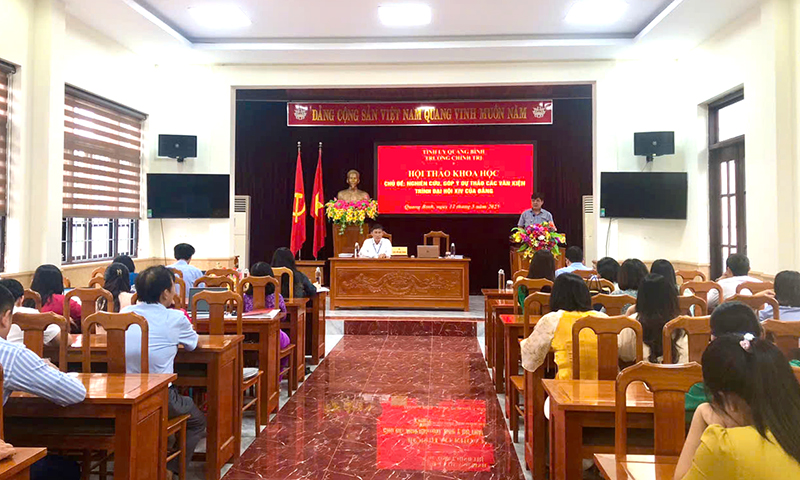 Nghiên cứu, góp ý dự thảo các văn kiện trình Đại hội XIV của Đảng
