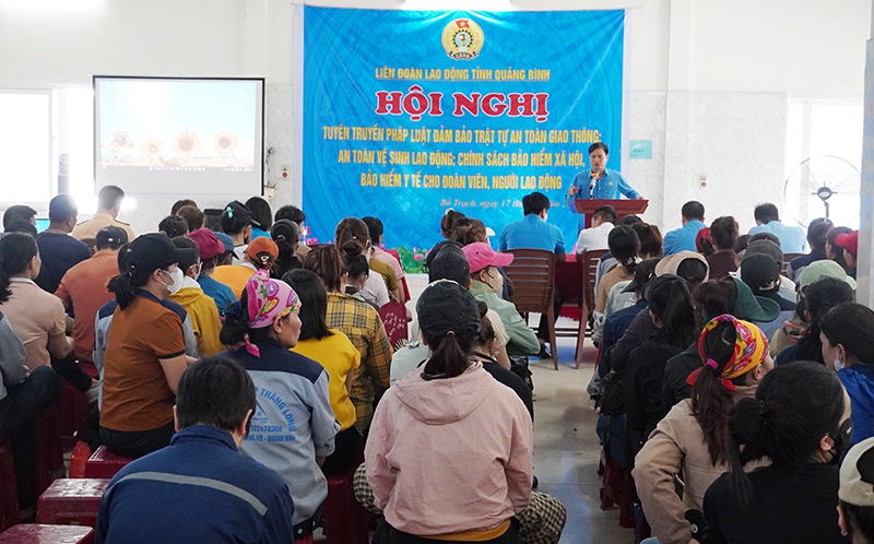 Nâng cao ý thức chấp hành pháp luật cho đoàn viên, người lao động