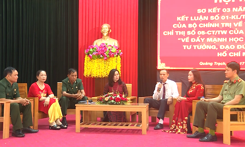 Lan tỏa những điển hình học và làm theo Bác