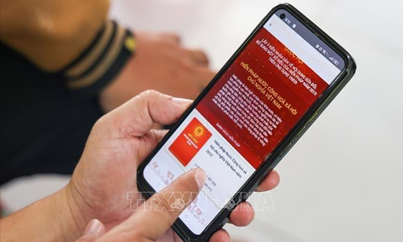 Hơn 17 triệu người dân tham gia góp ý sửa đổi Hiến pháp 2013 trên ứng dụng VNeID