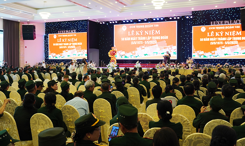 Quang cảnh lễ kỷ niệm.
