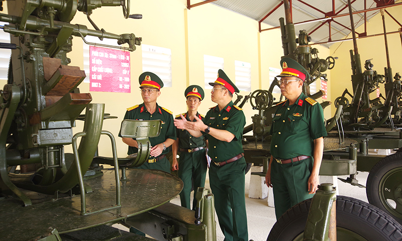 Kiểm tra công tác bảo đảm an toàn phòng, chống cháy, nổ tại Kho K6.