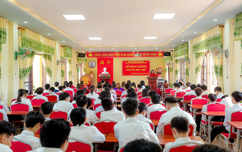 Trung tâm Giáo dục nghề nghiệp-Giáo dục thường xuyên huyện Minh Hóa chú trọng nâng cao chất lượng công tác đào tạo.