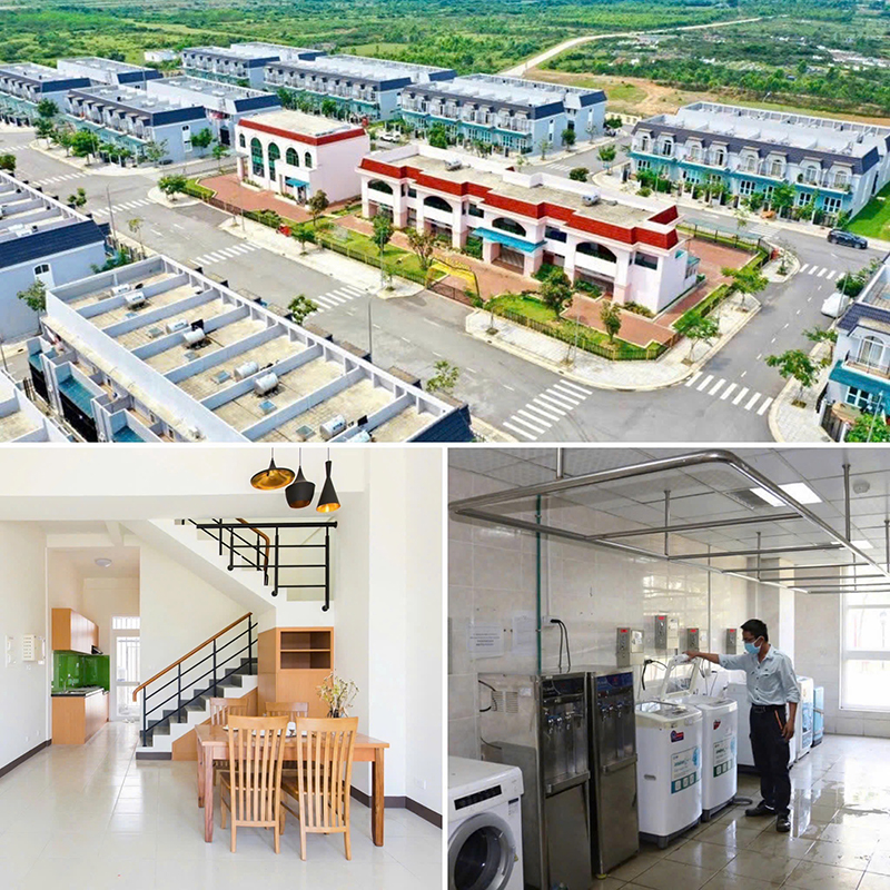 Hệ thống ký túc xá hiện đại và tiện nghi.
