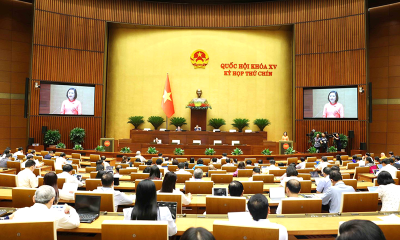 Quang cảnh phiên họp sáng 12/5. Ảnh: Phương Hoa/TTXVN