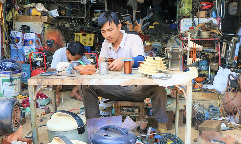  Sau học nghề, người khuyết tật cần nhiều điều kiện để tìm kiếm công việc phù hợp, ổn định.