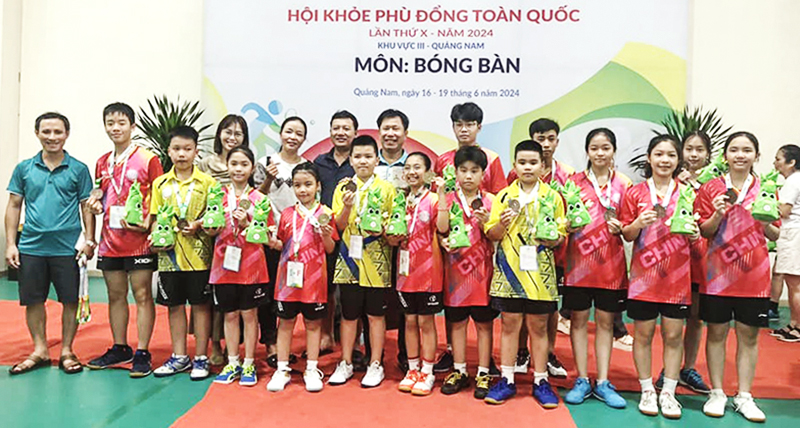 Đoàn VĐV Quảng Bình đạt thành tích cao tại Hội khỏe Phù Đổng toàn quốc lần thứ X, khu vực 3 năm 2024.